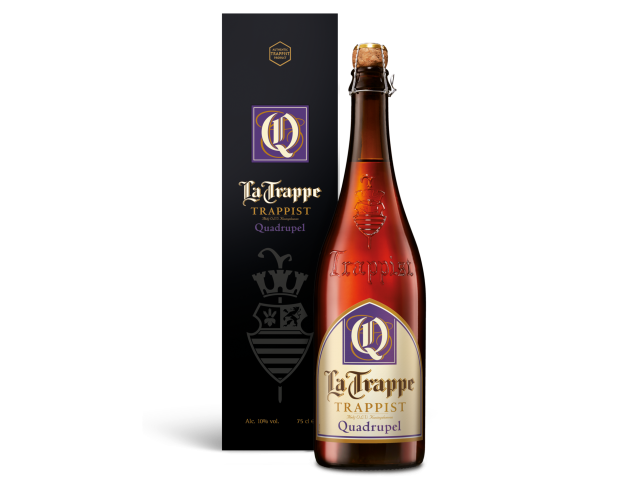 La Trappe Trappist Quadrupel 75 cl + geschenkdoos