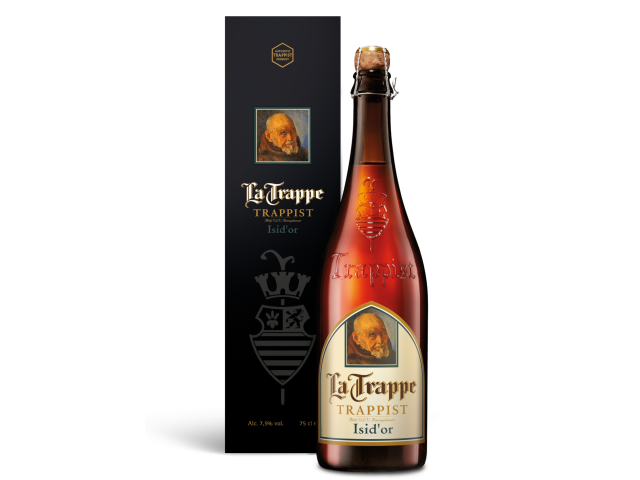 La Trappe Trappist isid’or 75 cl + geschenkdoos