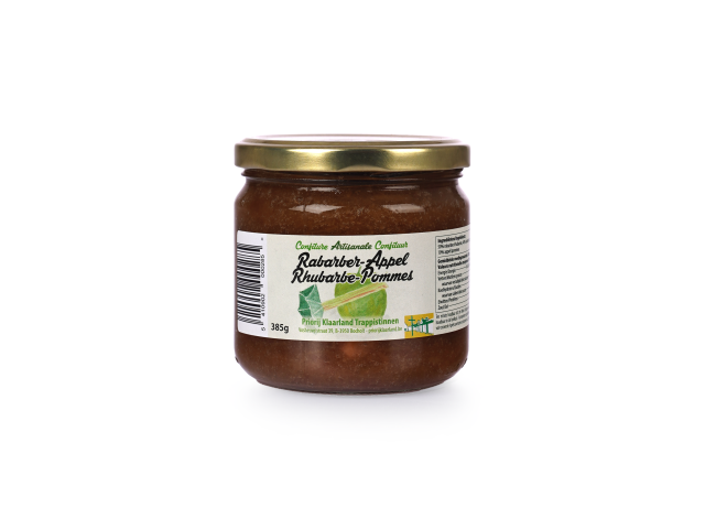 Rabarber en appel jam 385 gram