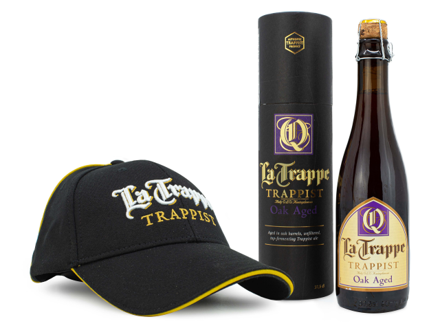 Quadrupel Oak Aged #48 & La Trappe Cap