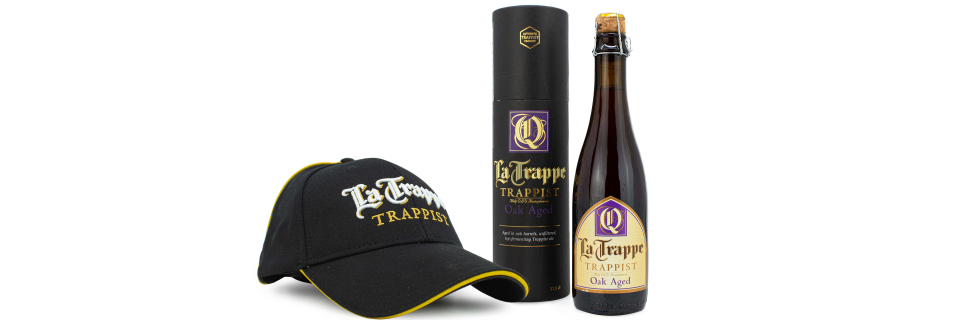 Quadrupel Oak Aged #48 & La Trappe Cap