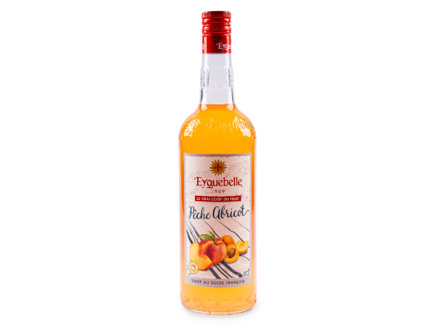 Aiguebelle siroop 1l peche abricot