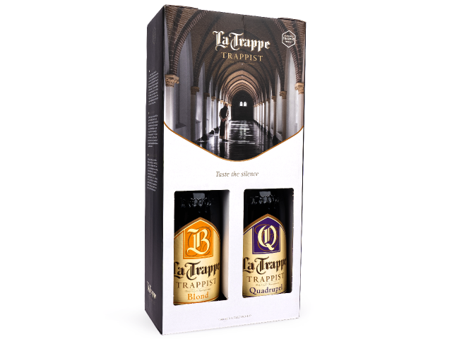 Geschenkset La Trappe Blond en La Trappe Quadrupel